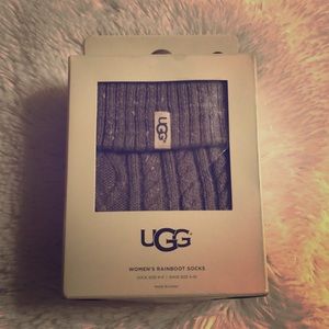 UGG women’s rainboot socks